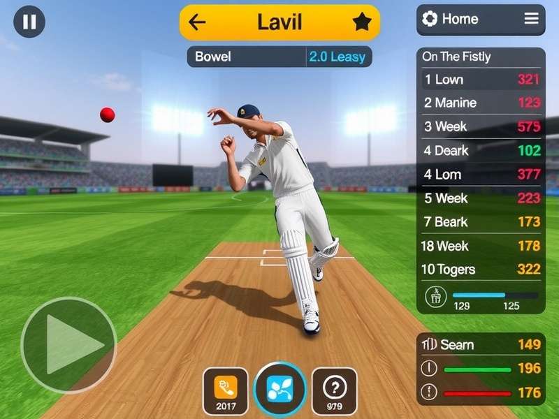 Indian VR Cricket Heroes bowling mechanics